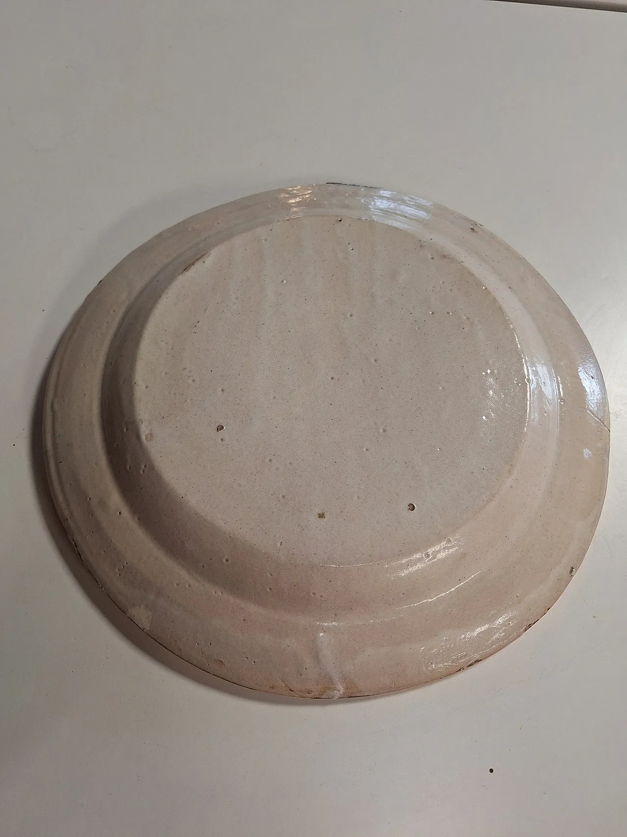 Majolica plate by Castelli, 19th century 14