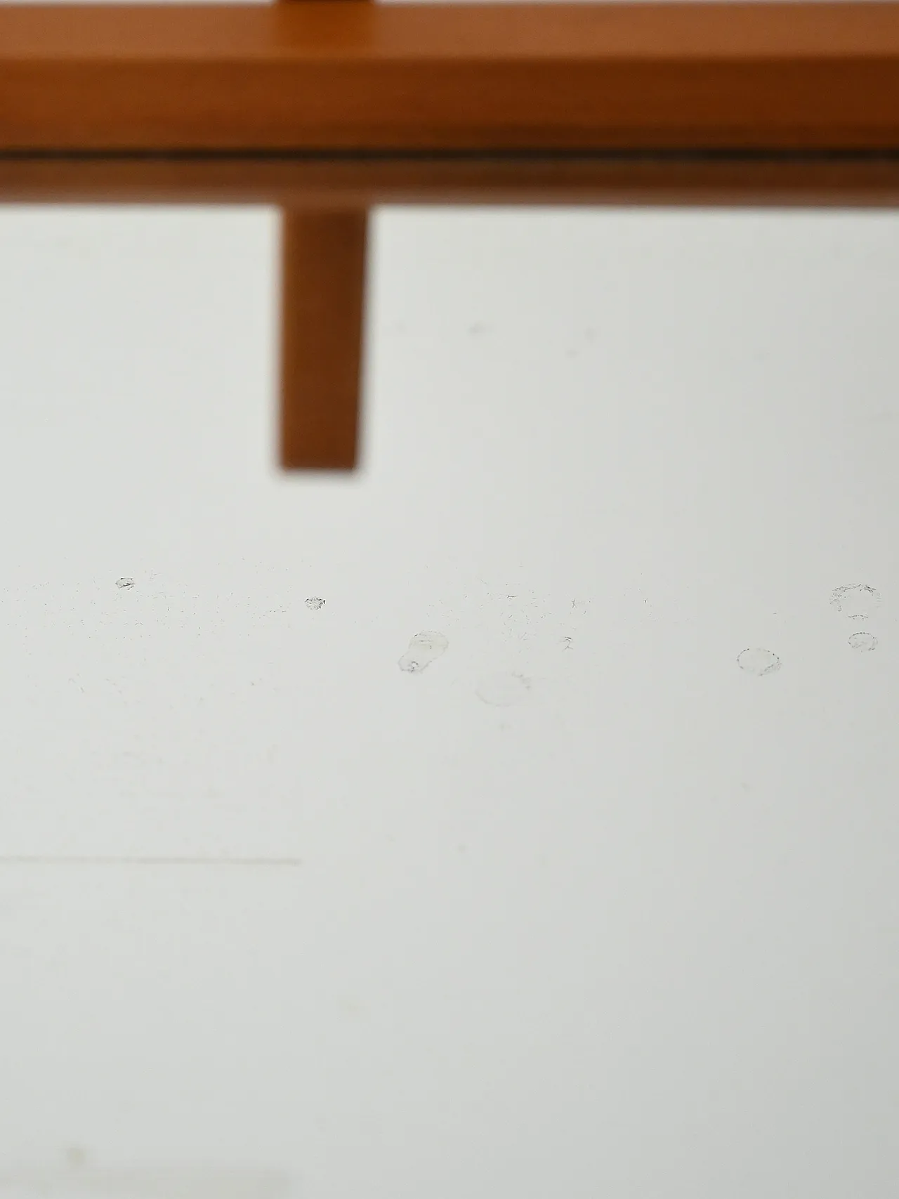 Toeletta scandinava in teak con specchio reclinabile, anni ’60 8