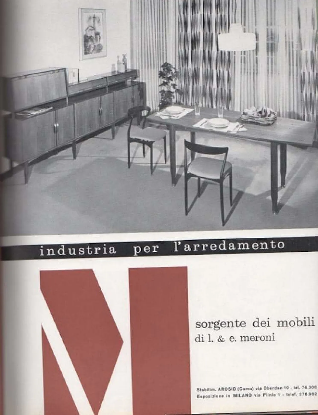 Sideboard of drawers by Sorgente dei Mobili Italy, 1960s 25