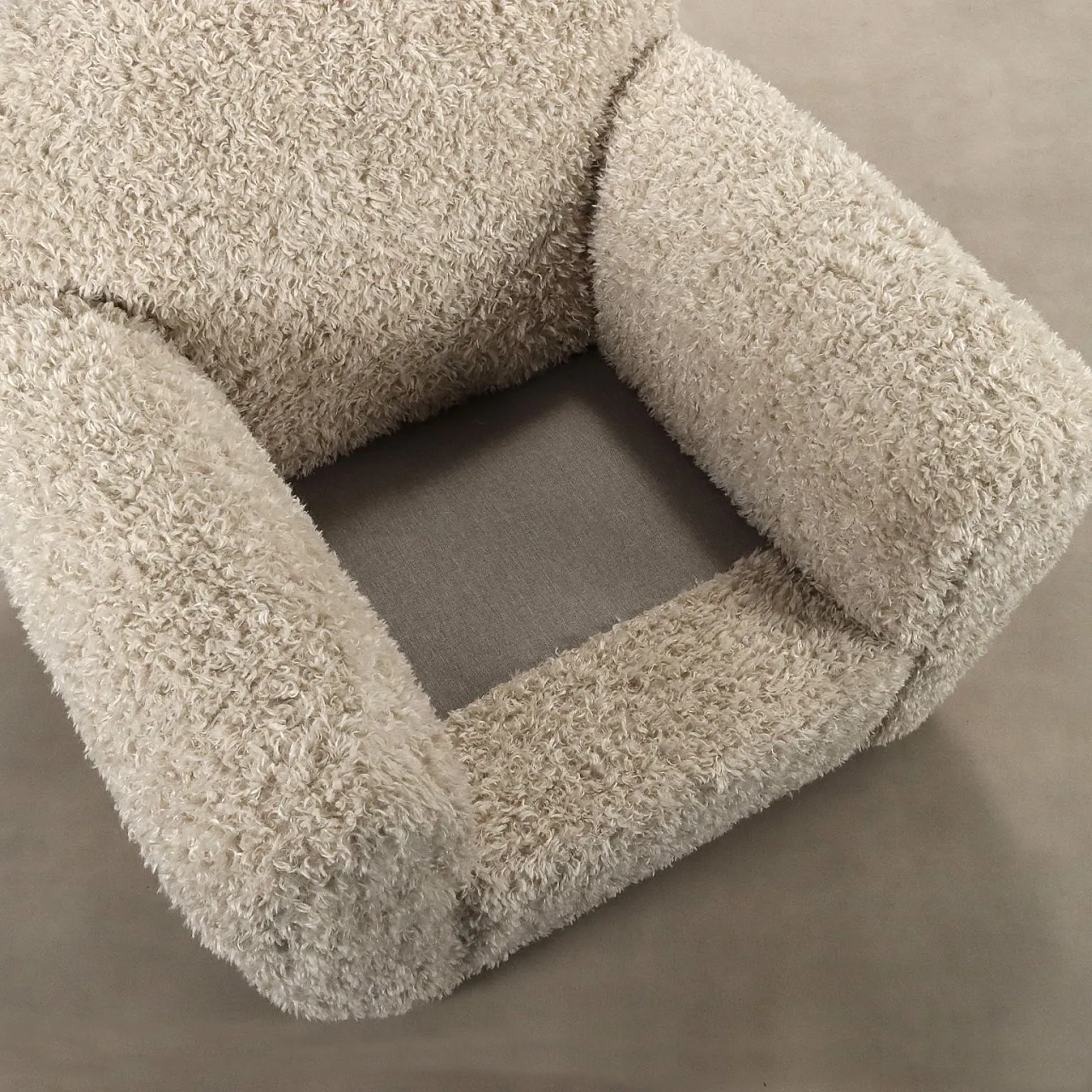 Pair of fabric armchairs, 20th century 9