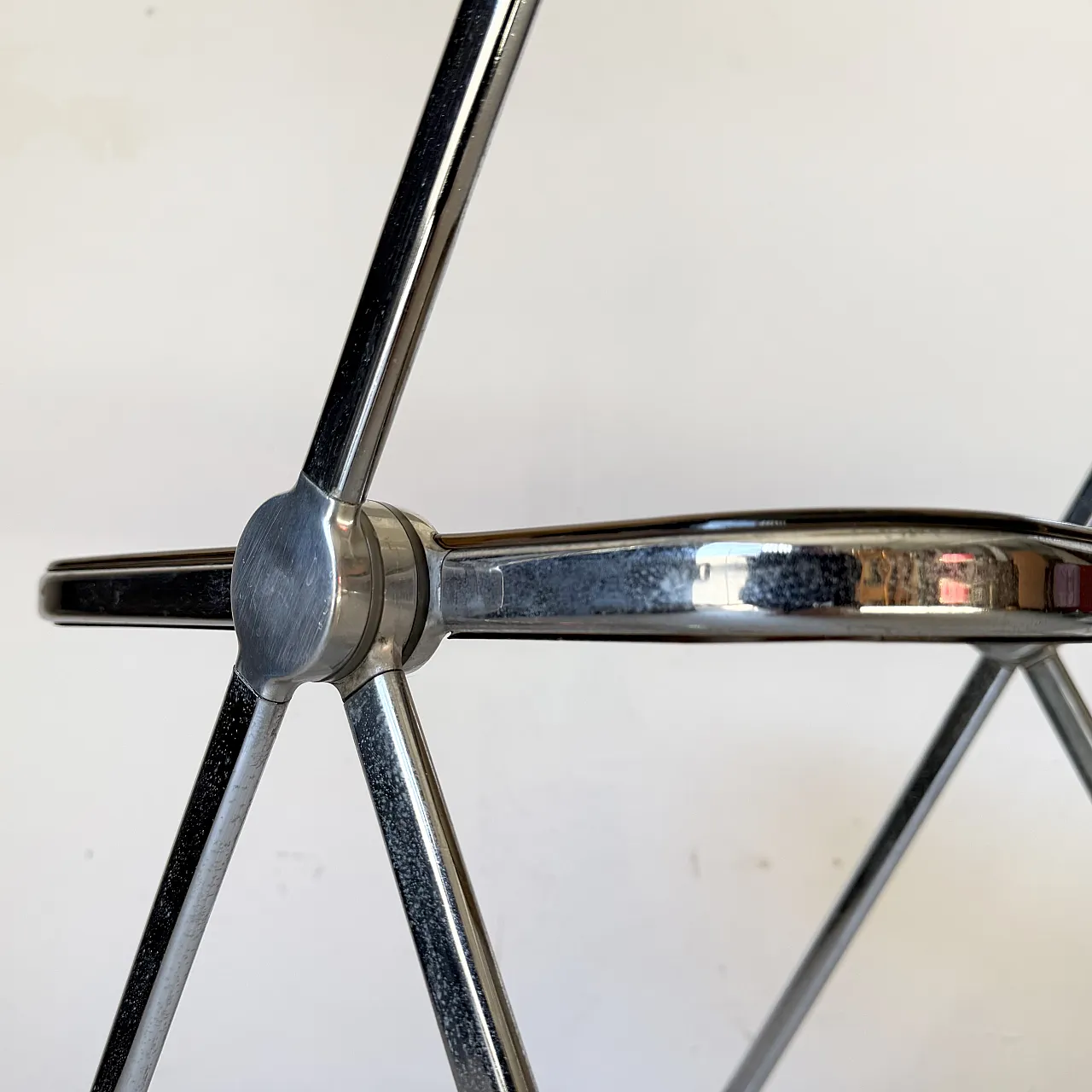 10 sedie Plia di Giancarlo Piretti per Anonima Castelli, anni '70 2