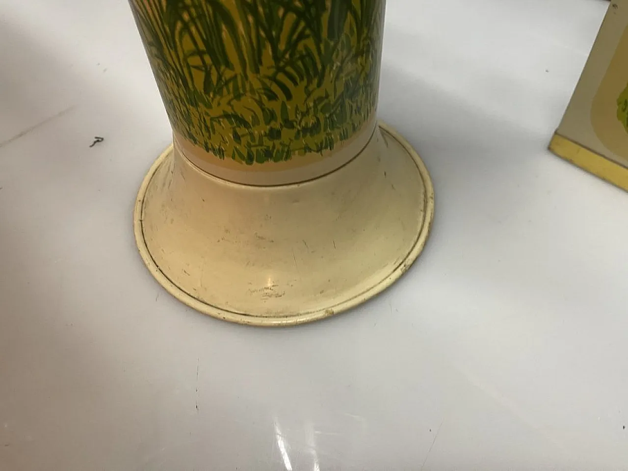 Pair of Umbrella stand and magazine rack, 1950s 5