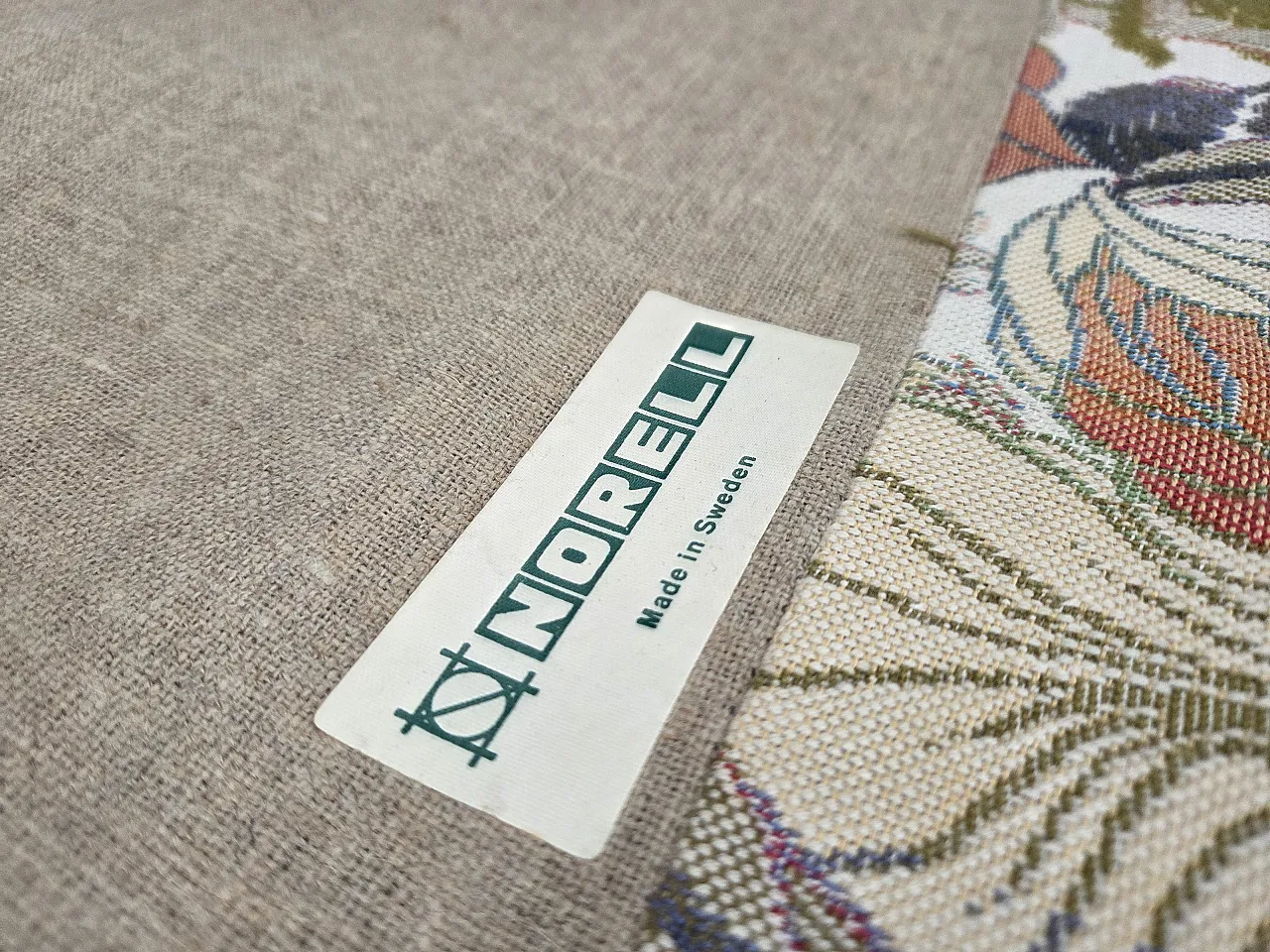 Swedish highback armchair by Arne Norell, 1970s 9