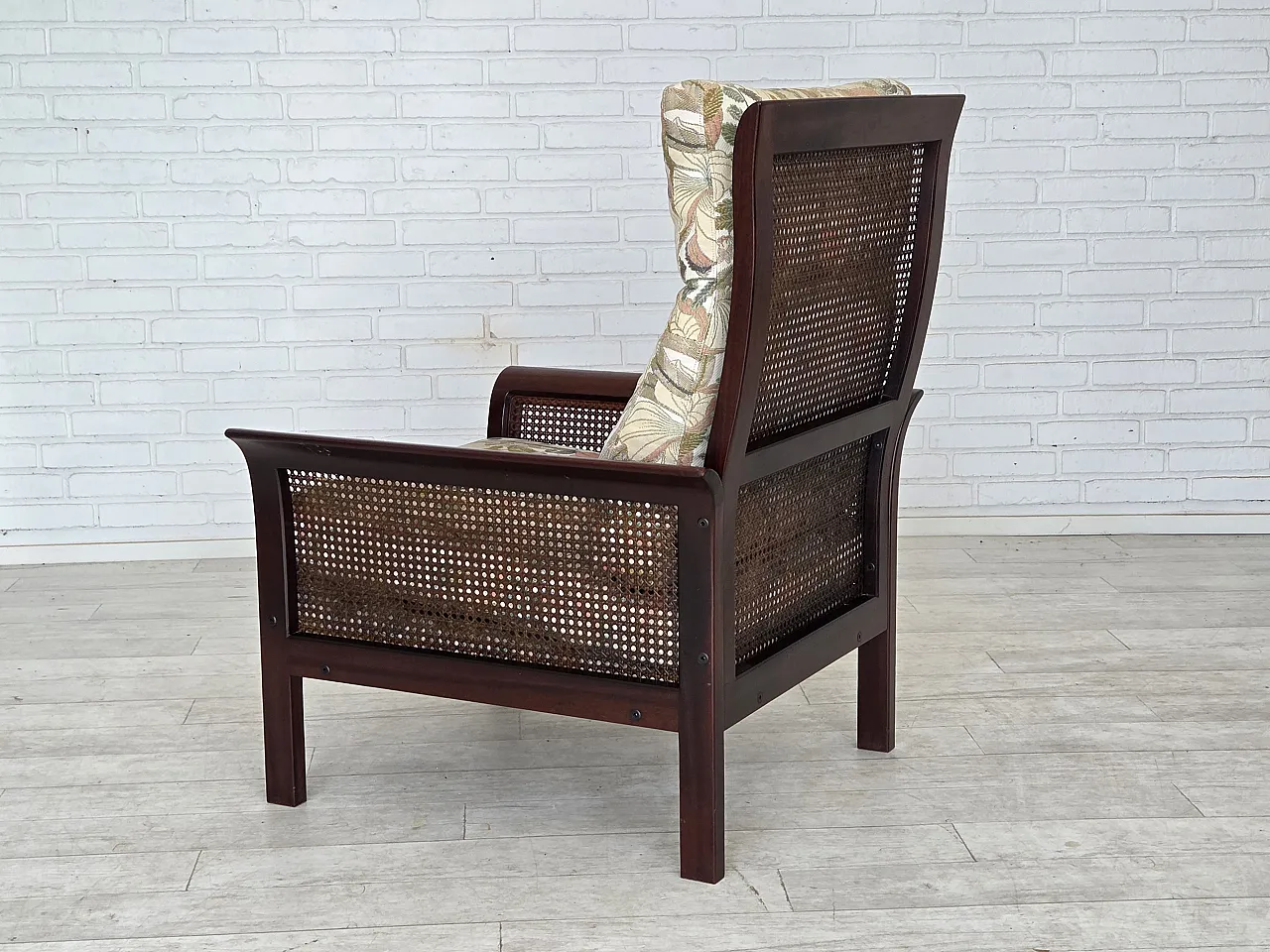 Swedish highback armchair by Arne Norell, 1970s 20