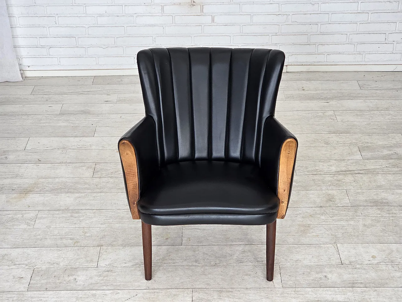 1970s, Danish design by Svend Skipper, armchair, model "Teddy". 7