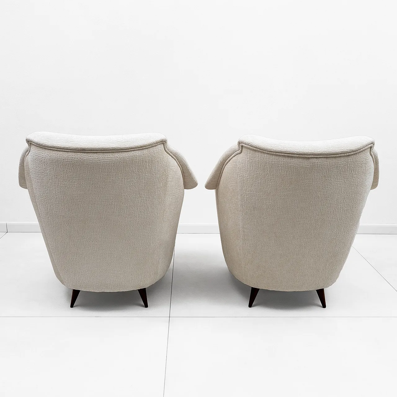 Coppia di poltrone di Ico Parisi per Ariberto Colombo, anni '50 5