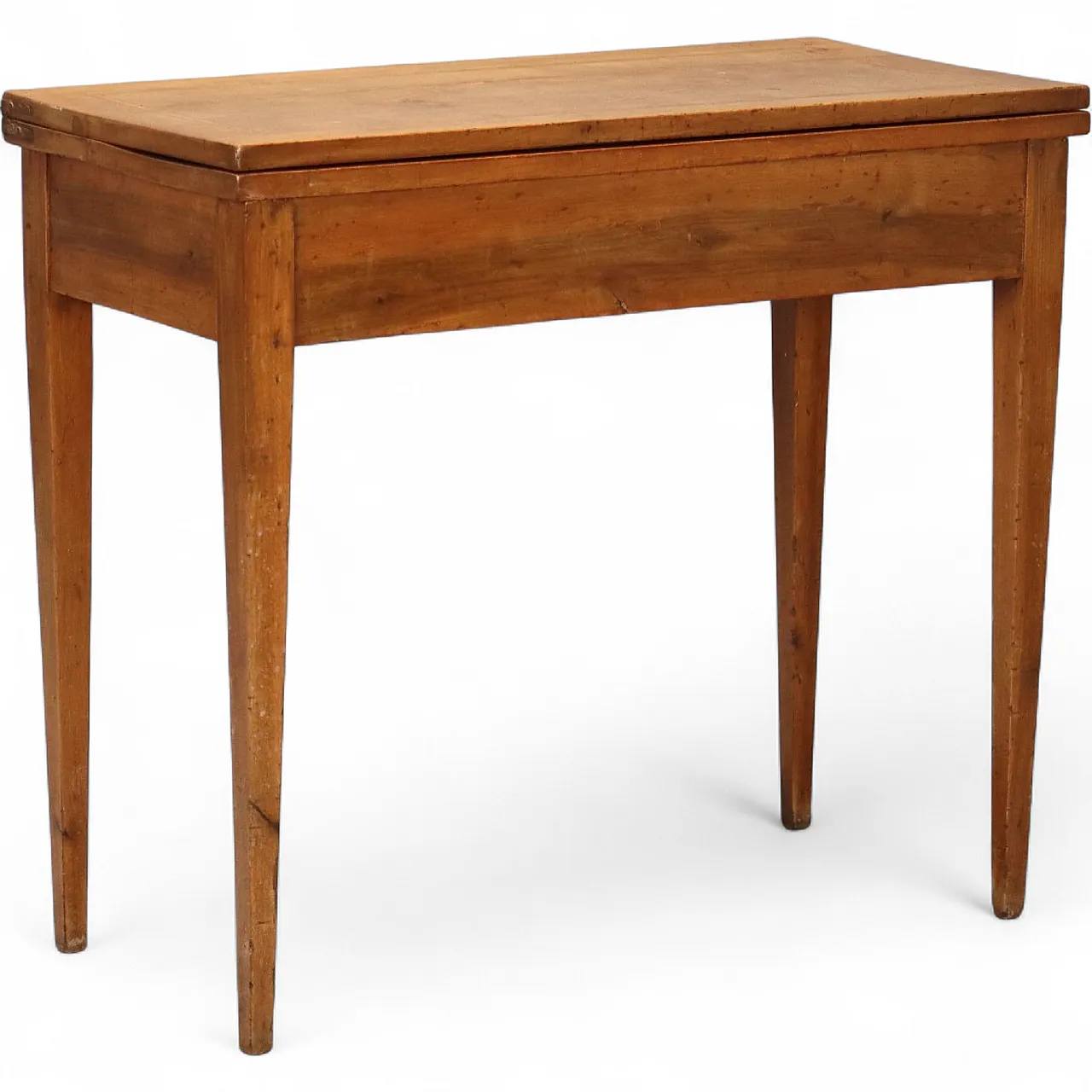 Tavolo da gioco Direttorio in noce, palissandro ed ebano, metà '800 11