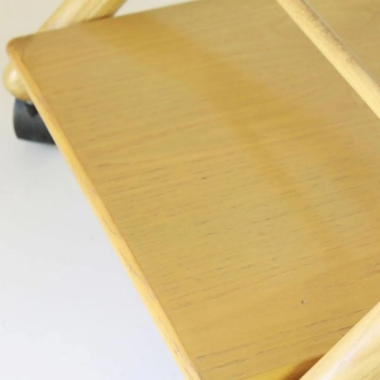 Trolley bar in solid oak and ash, 80s 1212883