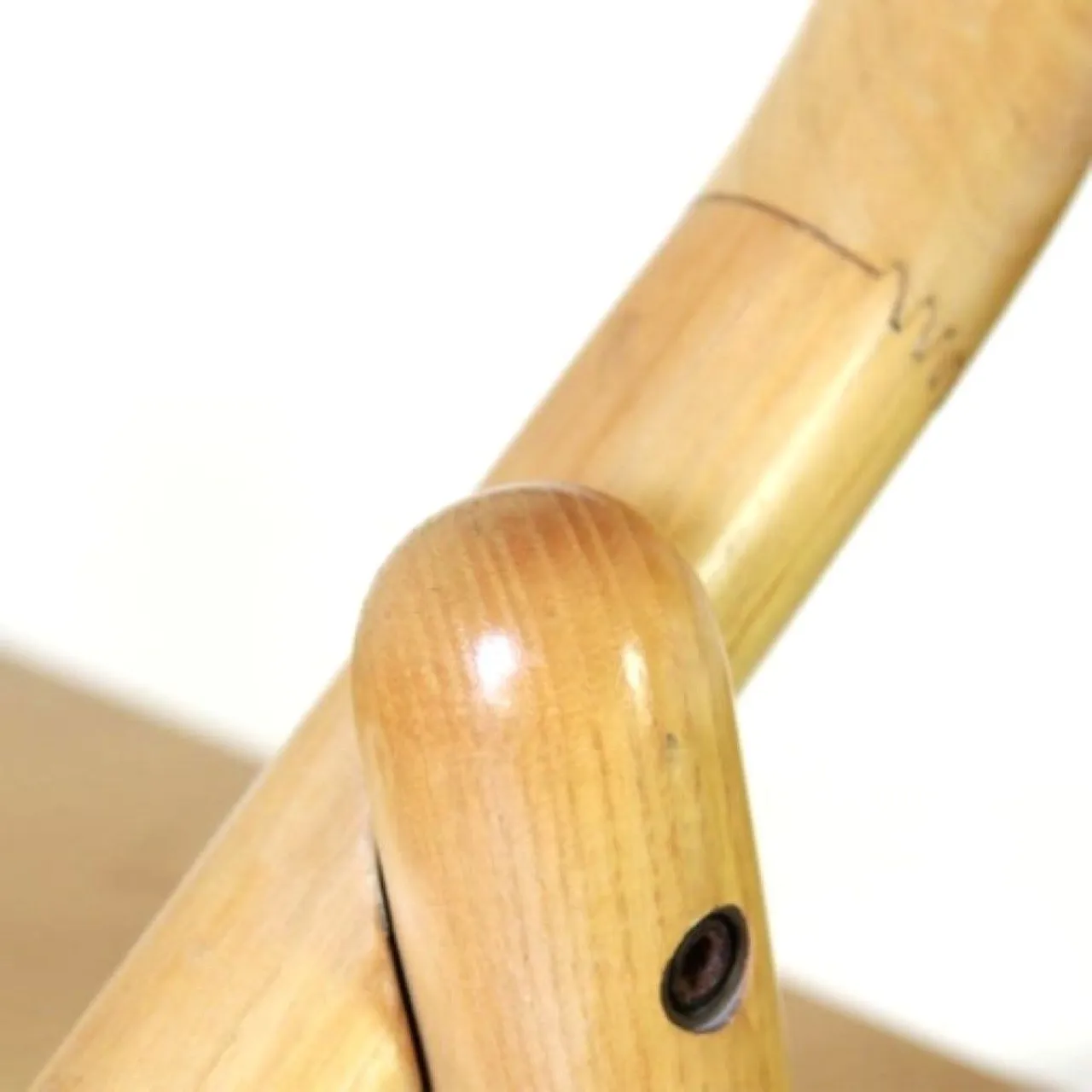 Trolley bar in solid oak and ash, 80s 1212889