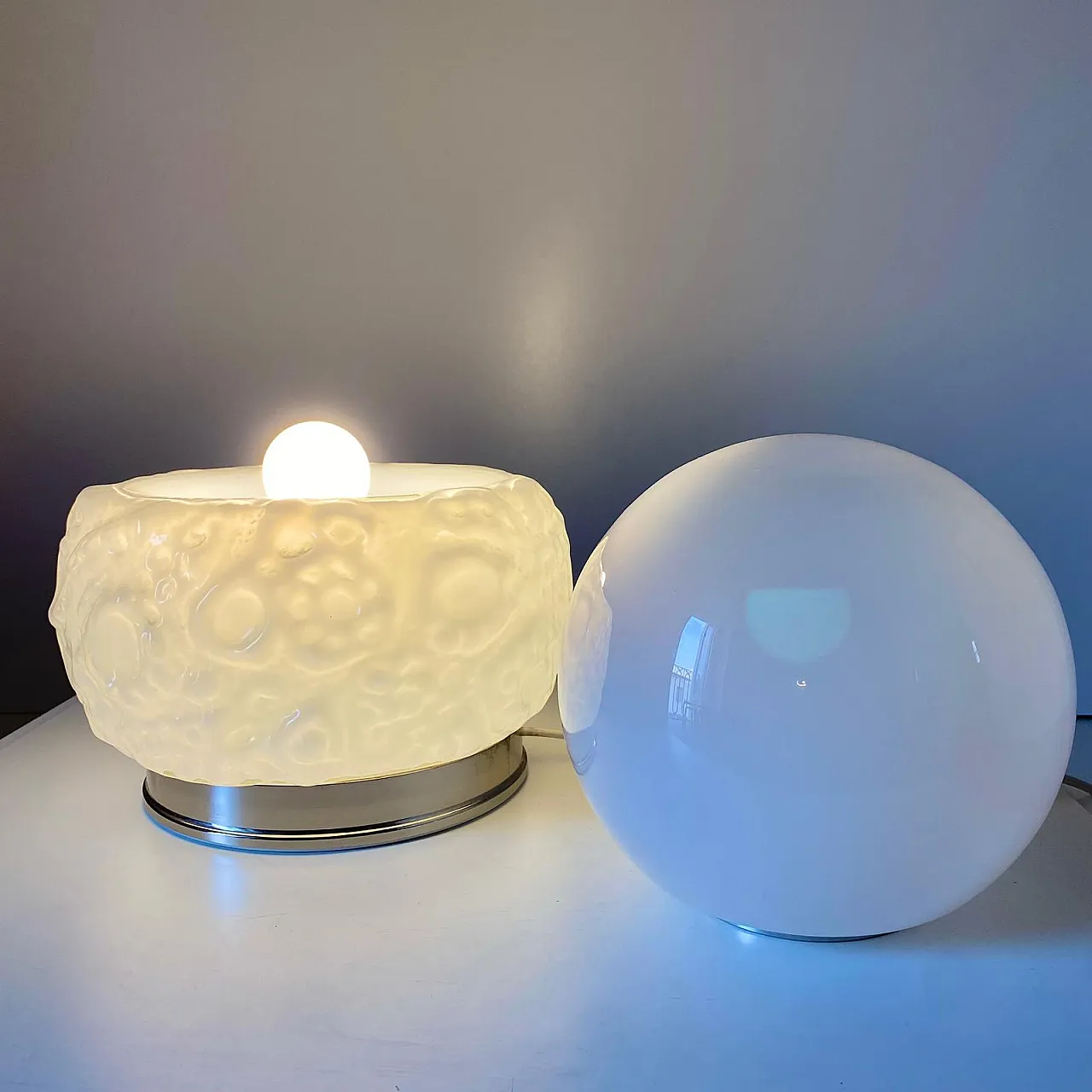 Table lamp in Murano glass by Carlo Nason for Mazzega, 1970s 14