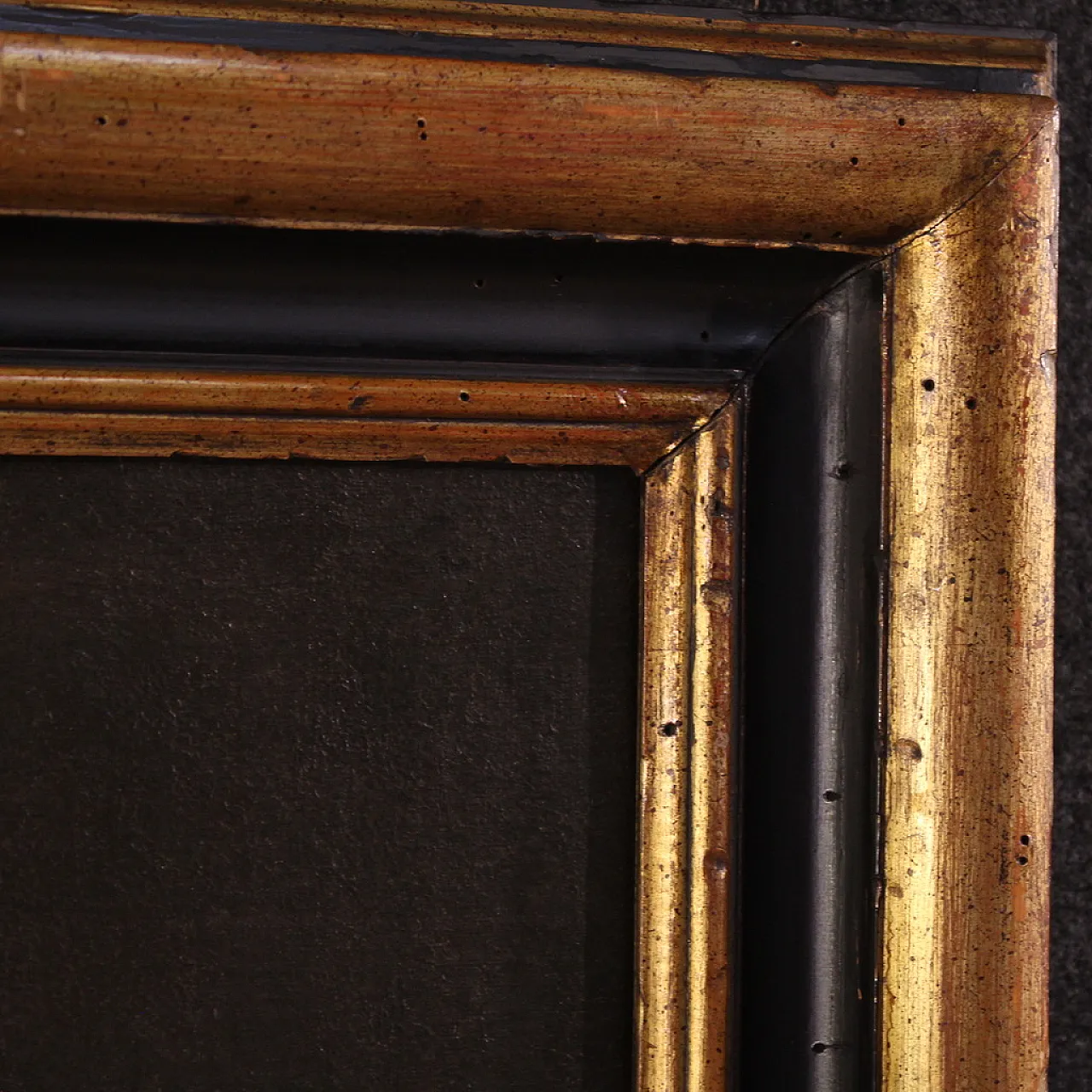 Italian painting Holy Family, 17th century 8