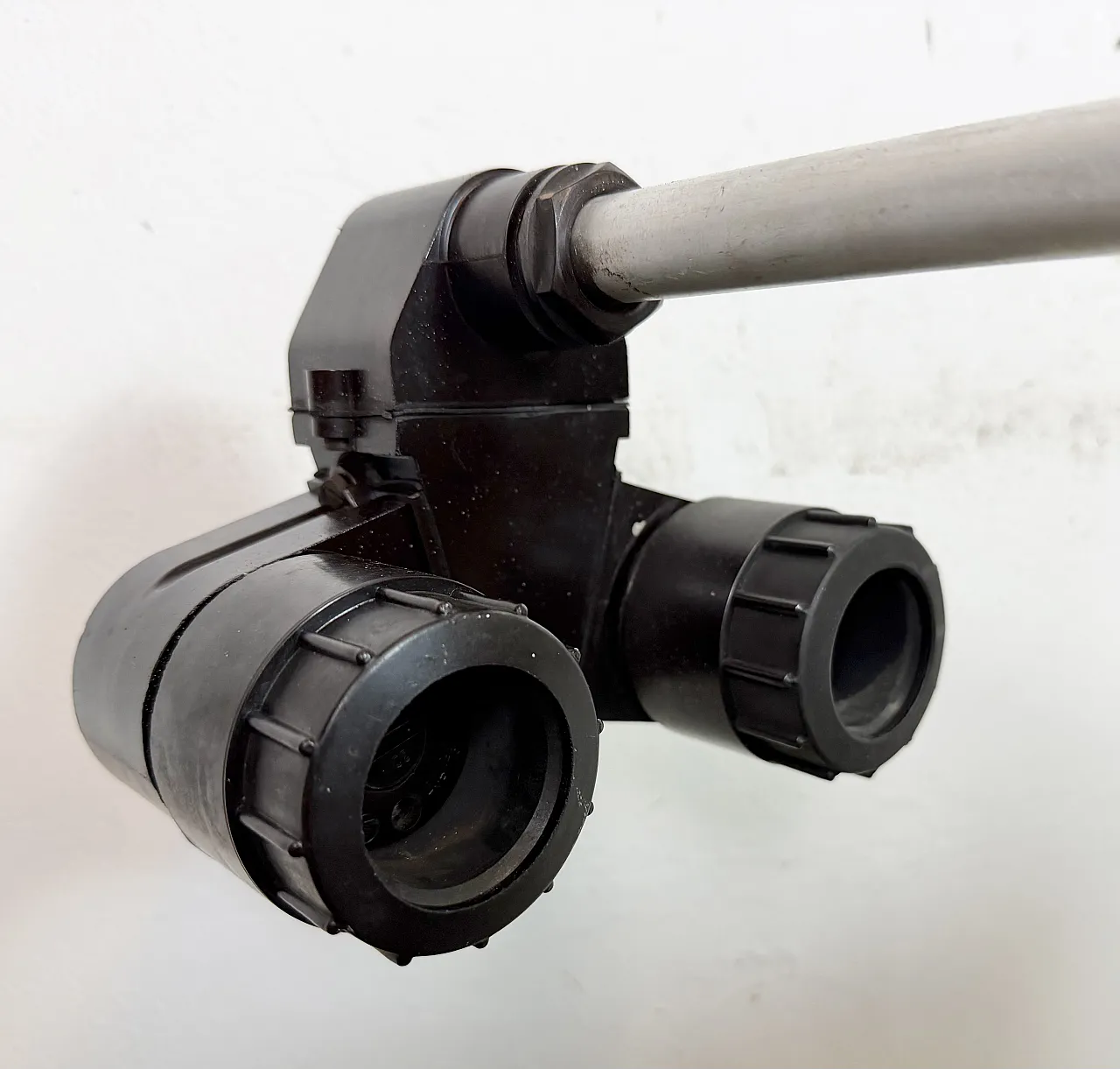 Industrial Grey Tube Light from Elektrosvit, 1970s 19