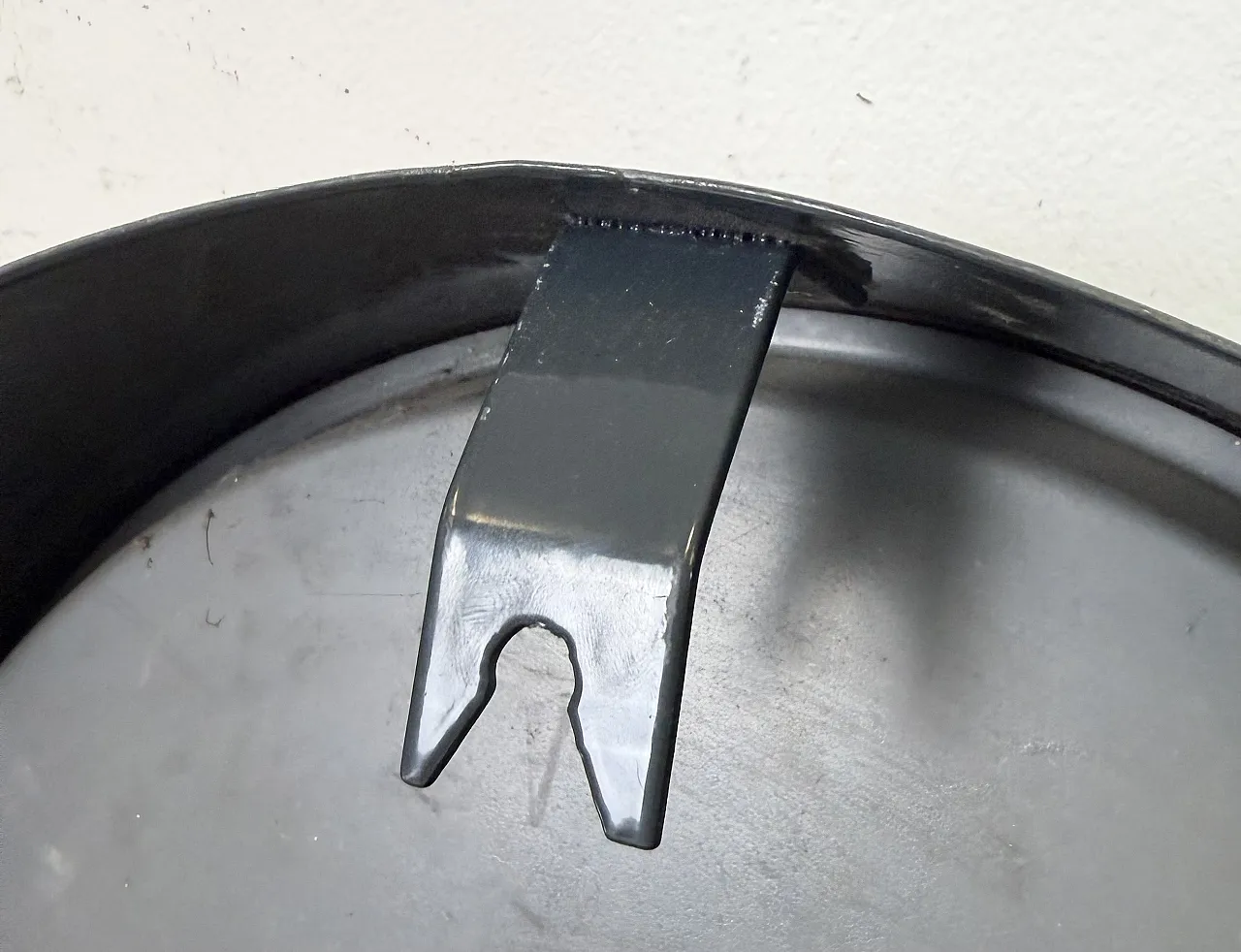 Dark Grey Industrial Factory Wall Clock from Pragotron, 1960s 14