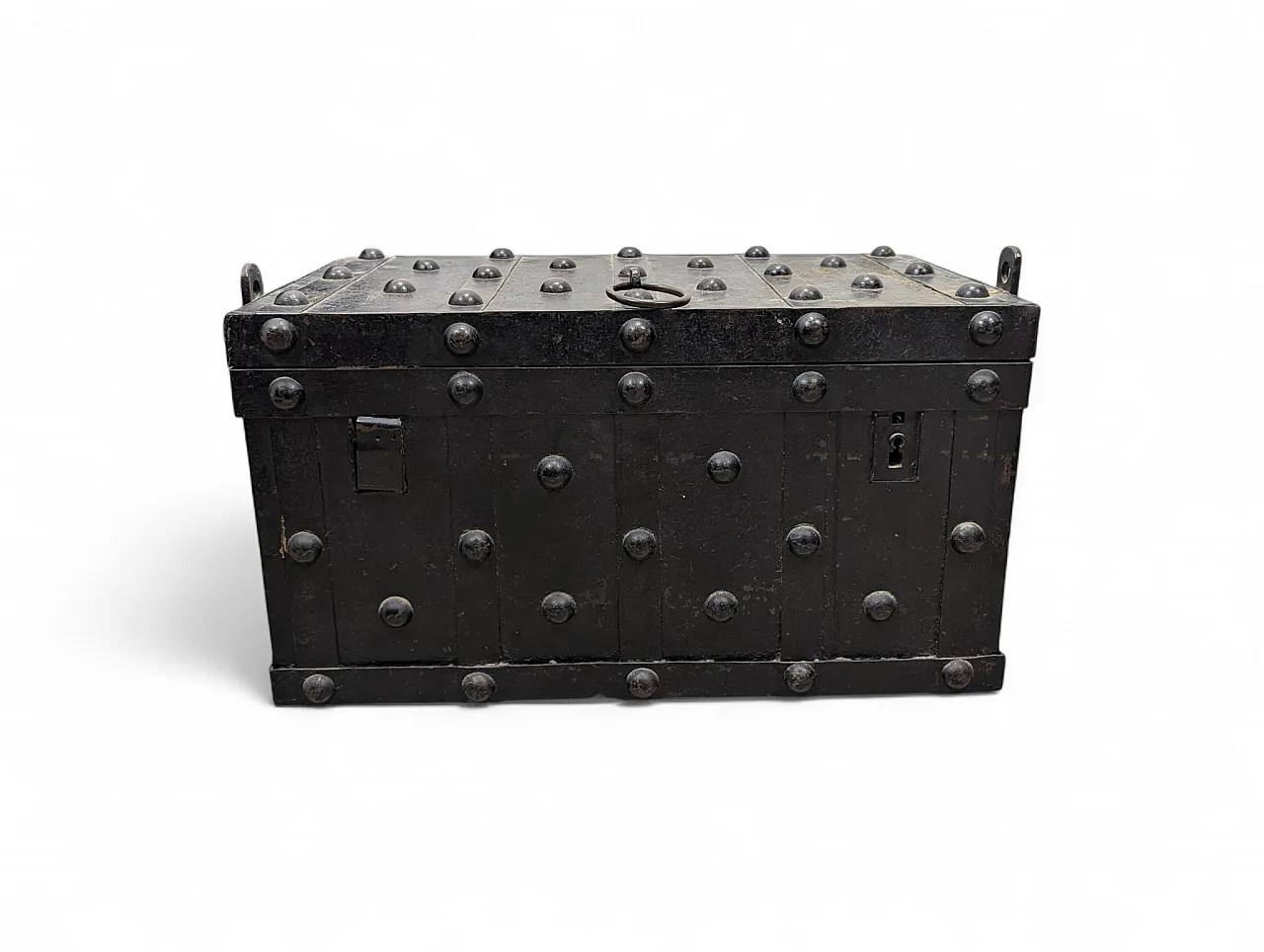 Iron armored chest, early 20th century 1