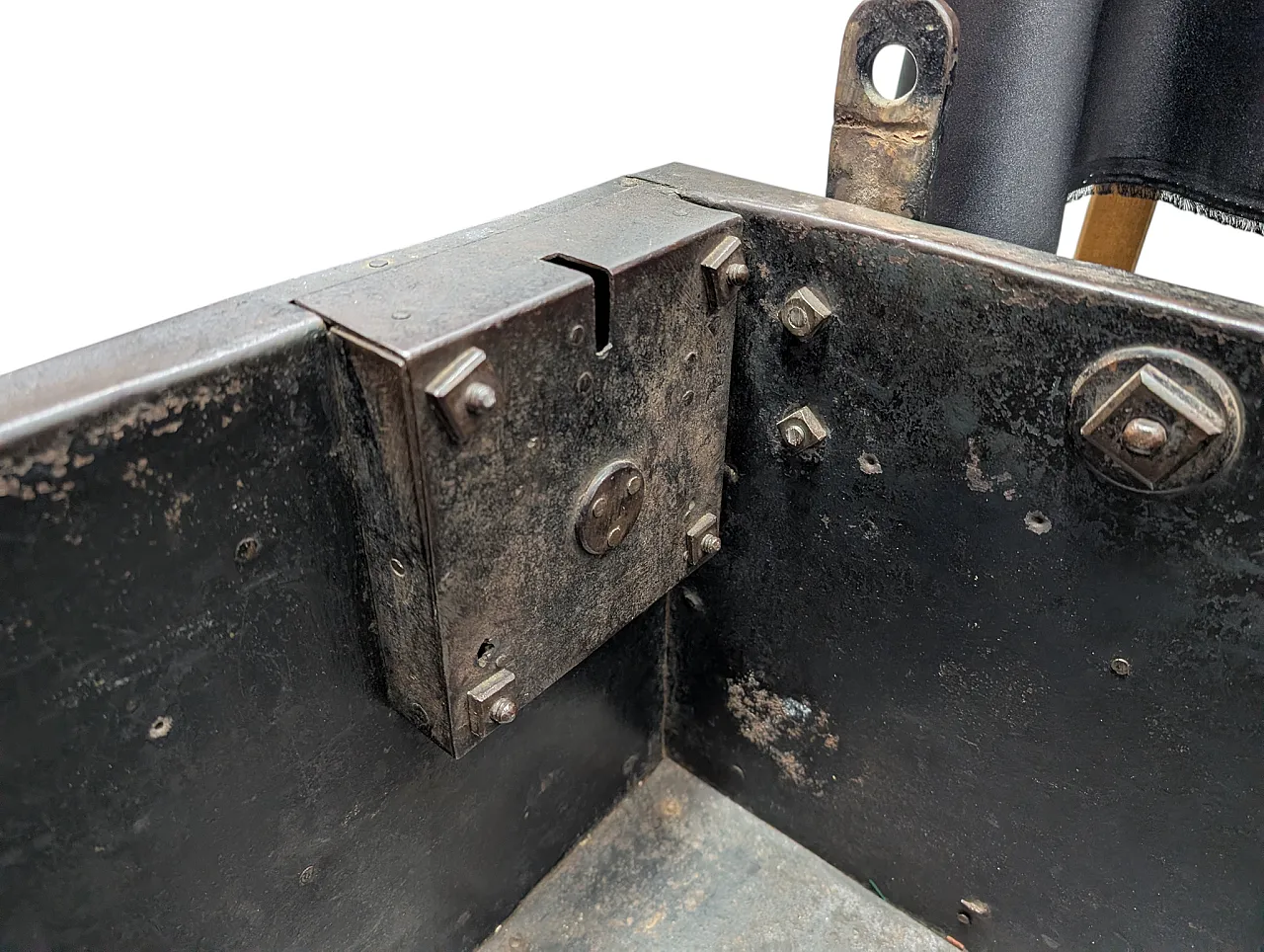 Iron armored chest, early 20th century 10