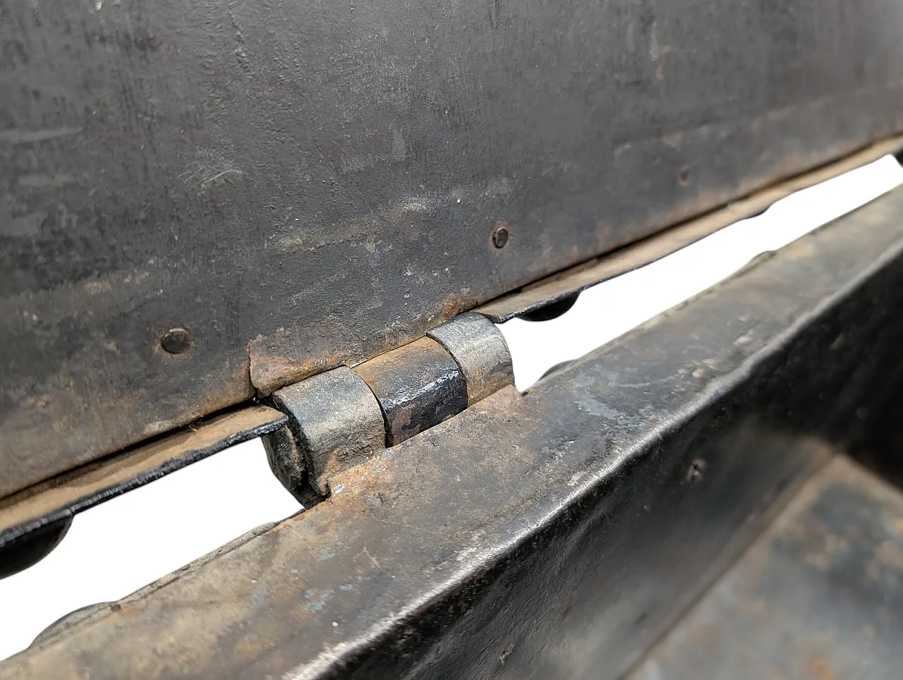 Iron armored chest, early 20th century 12