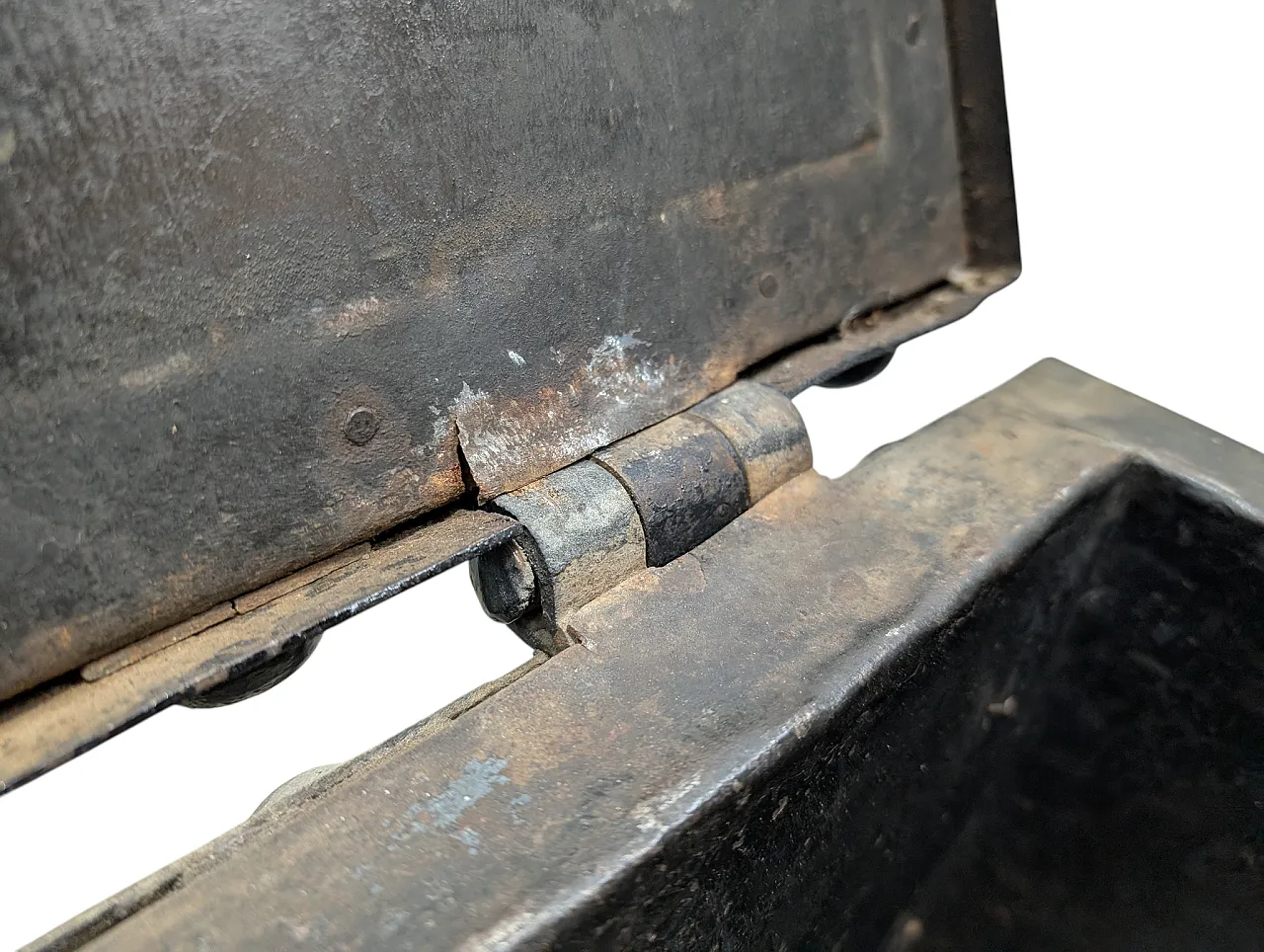 Iron armored chest, early 20th century 13