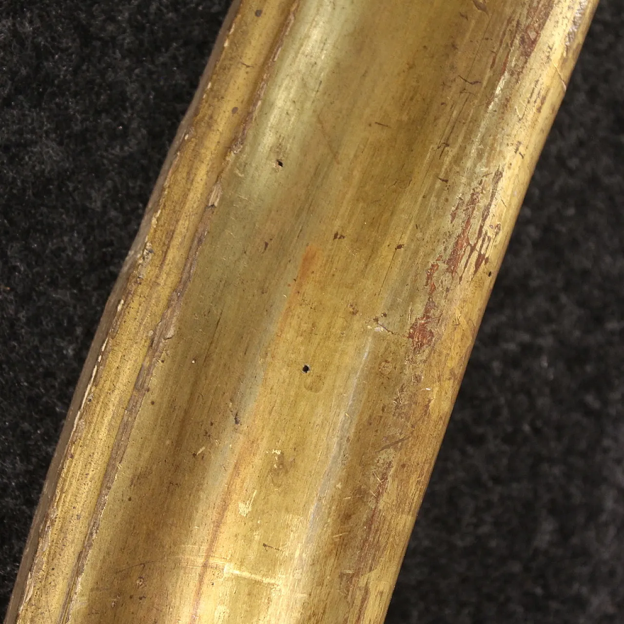 Italian oval golden frame, 19th century 3