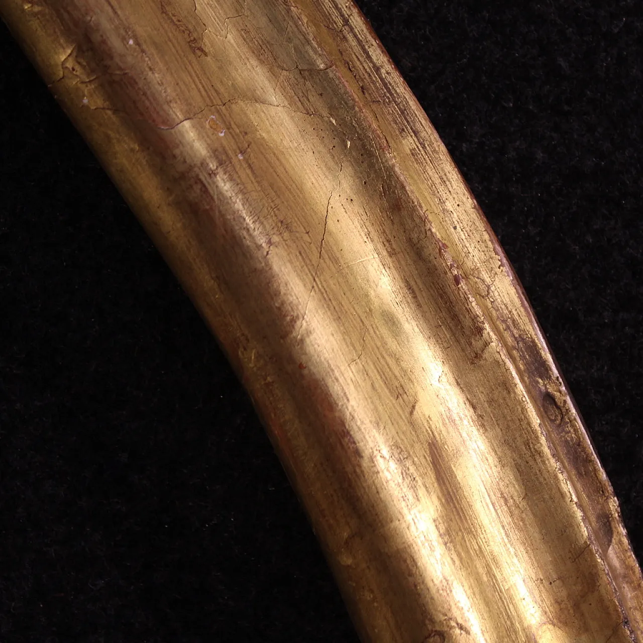 Italian oval golden frame, 19th century 5