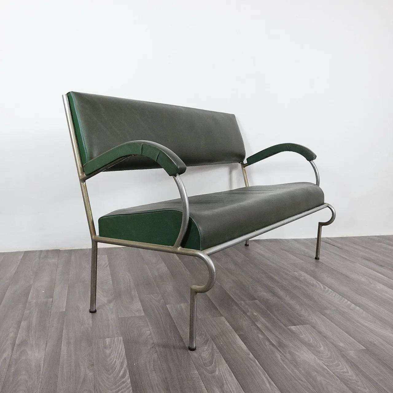 Bauhaus Cantilever sofa tubular steel, 1930s 7