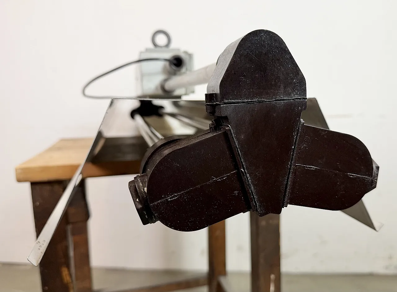 Industrial Grey Tube Light from Elektrosvit, 1970s 16