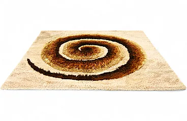 Tappeto a motivi italiani, anni '60