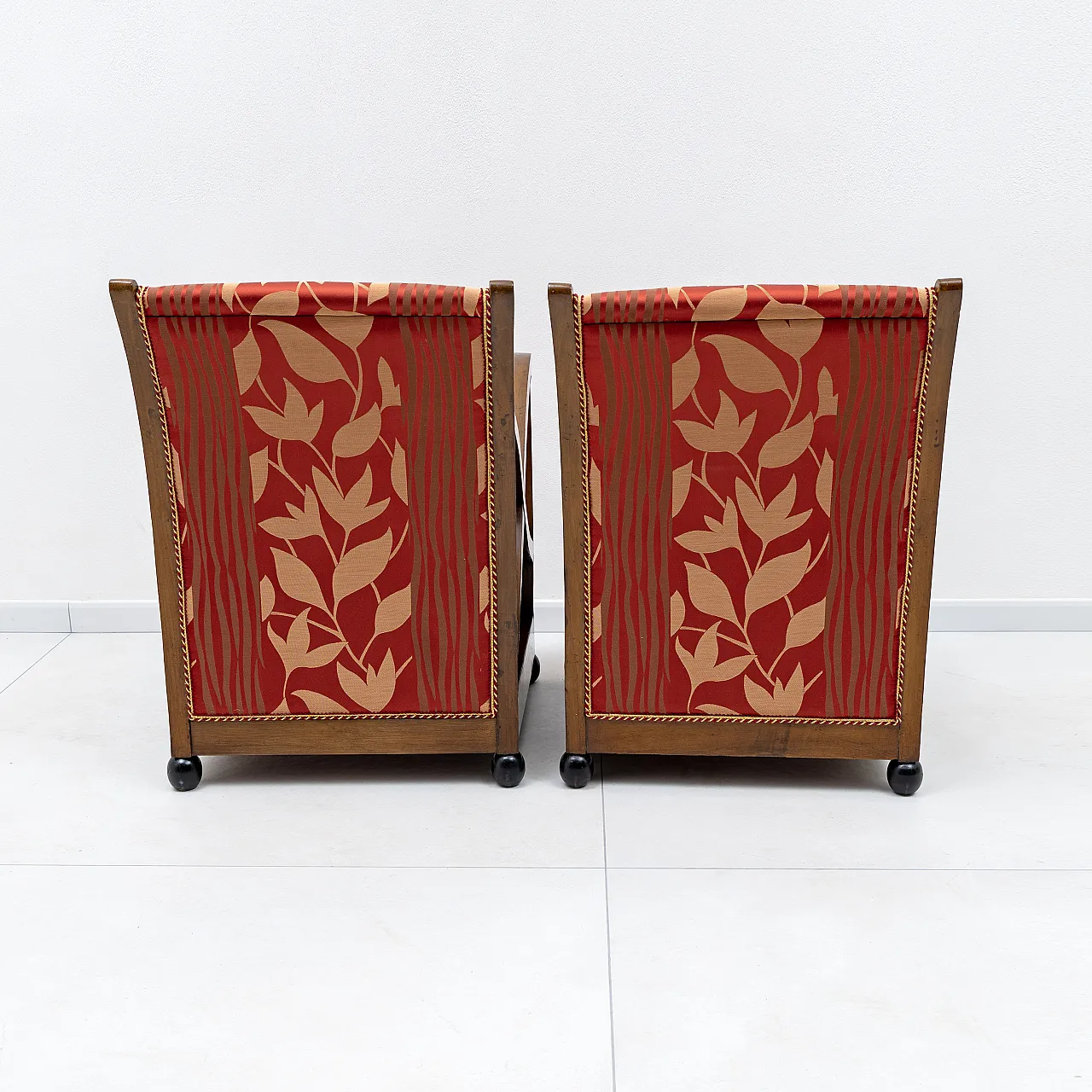 Pair of Art Deco armchairs attributed to Maurizio Tempestini, 50s 9