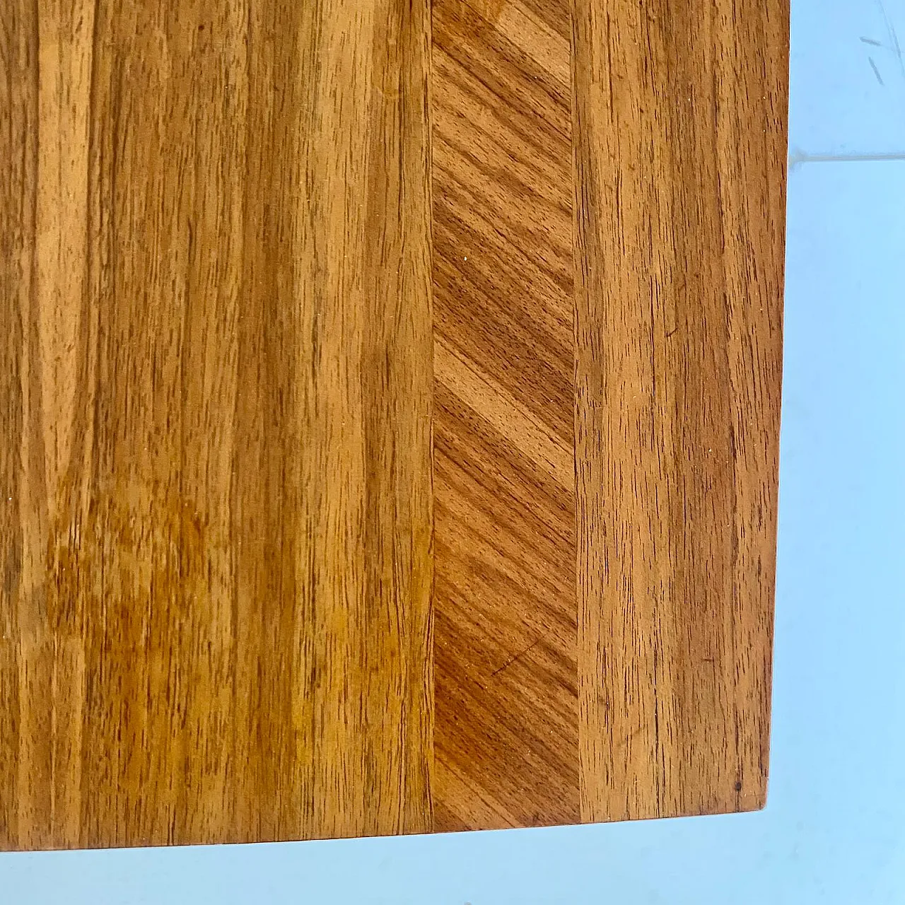 Large coffee table in walnut wood, Italy, 1960s 22