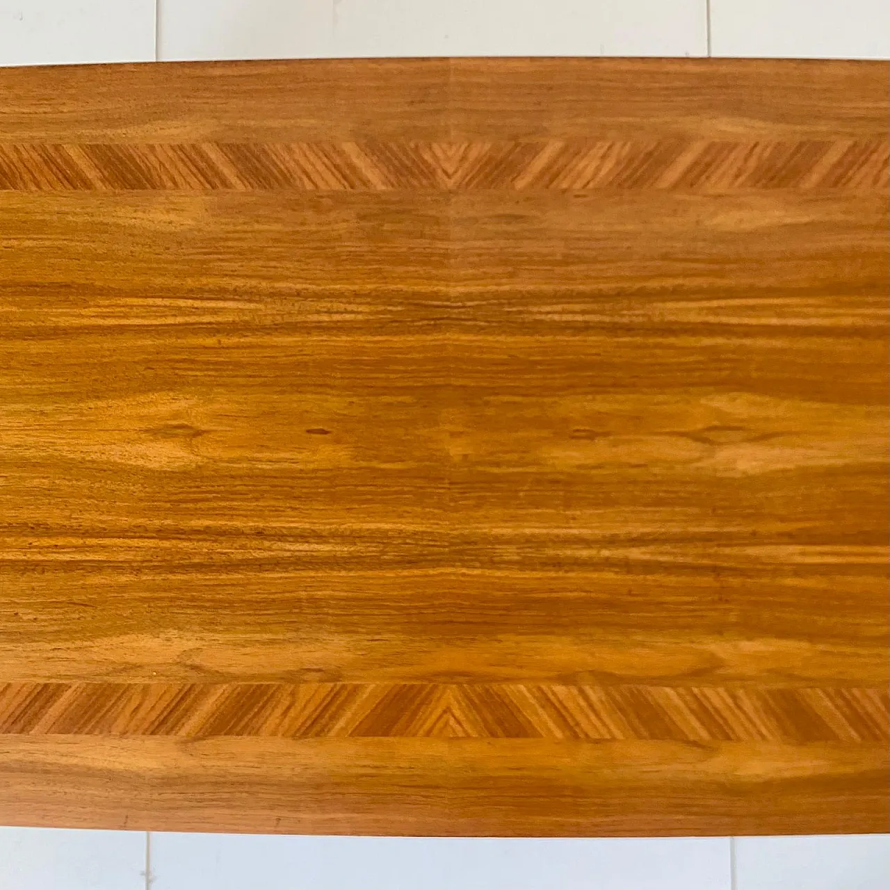 Large coffee table in walnut wood, Italy, 1960s 23