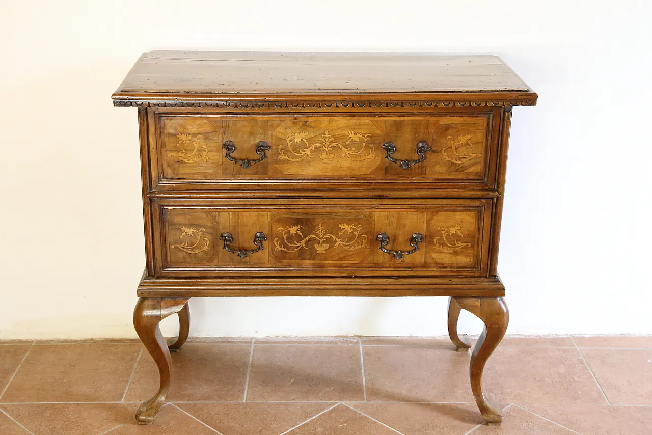 Louis XV style chest of drawers, Venetian manufacture, 20th century 1