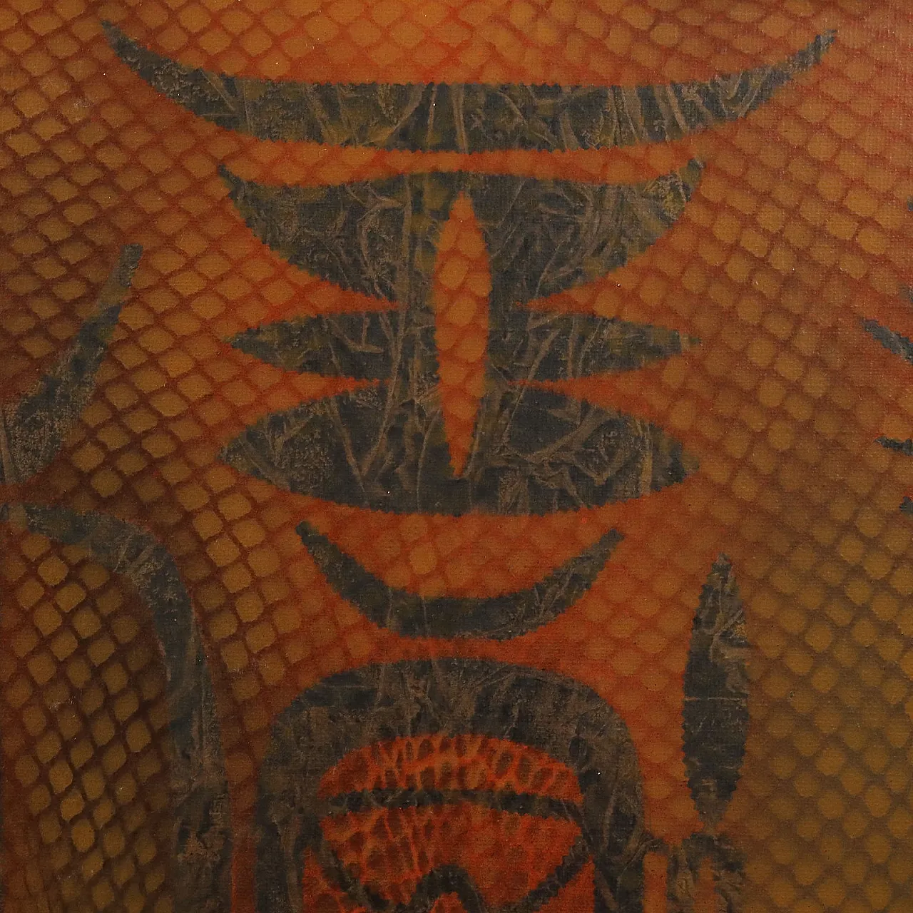 Corrado Cagli, mixed media on canvas, 20th century 4