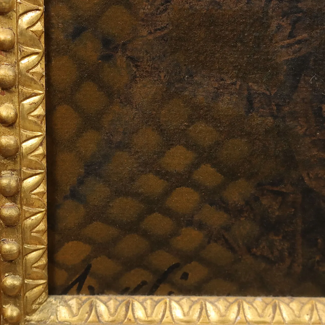Corrado Cagli, mixed media on canvas, 20th century 8
