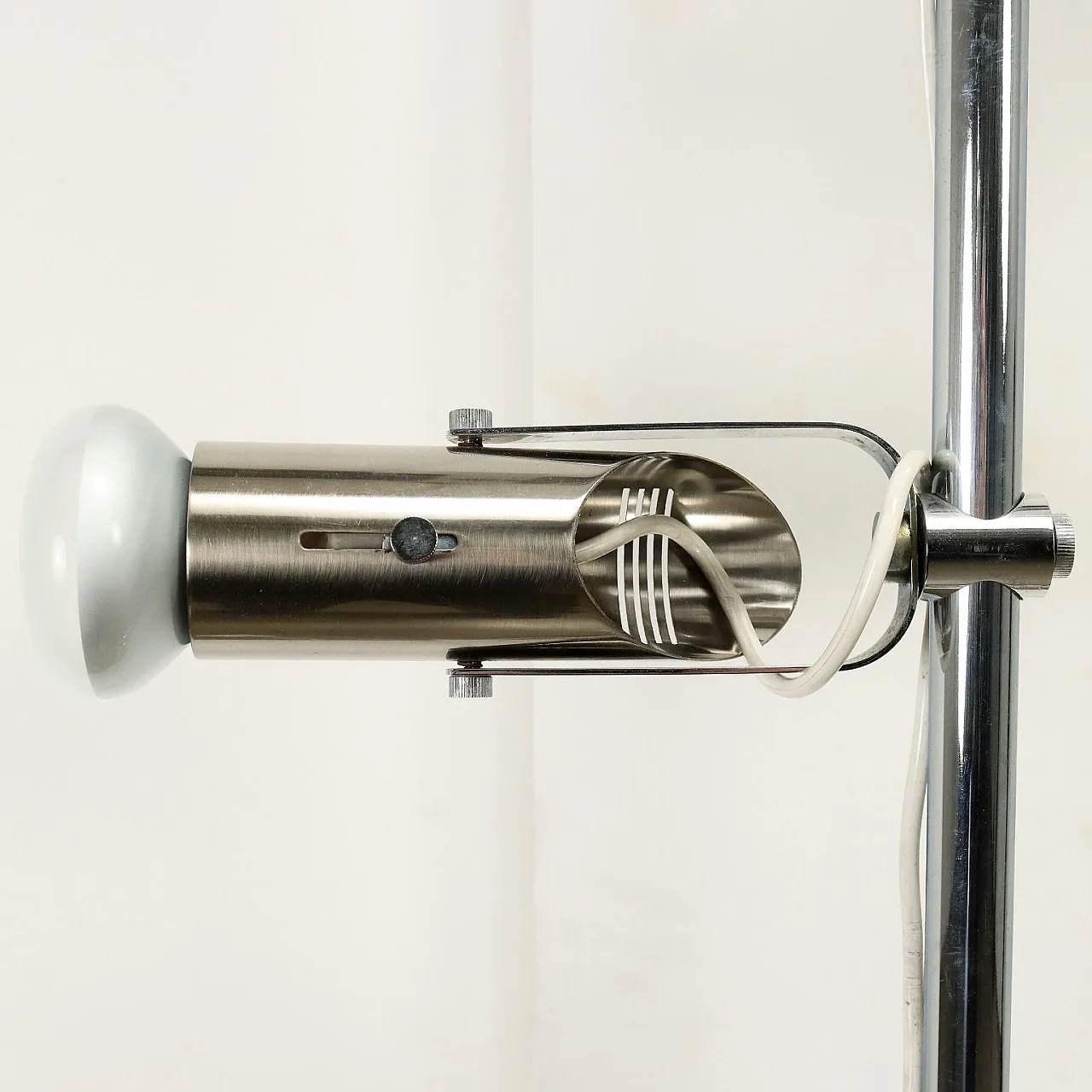 Lampada cielo terra con 3 faretti cromati, anni '70 7