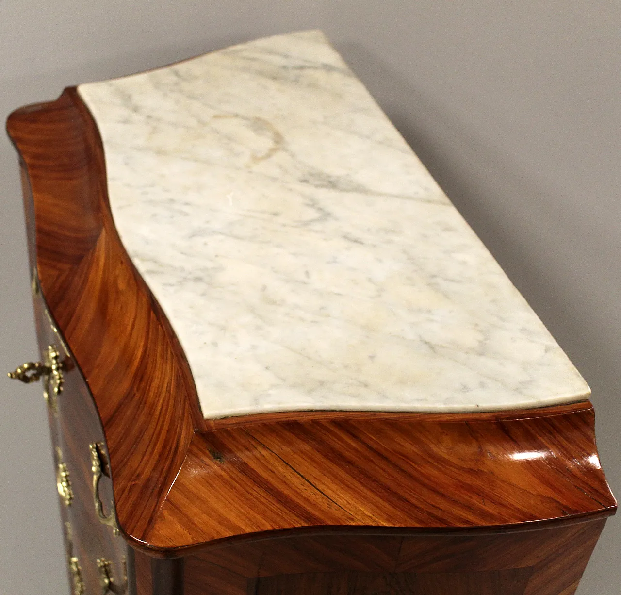 Secretaire Napoleone III intarsiato '800 6