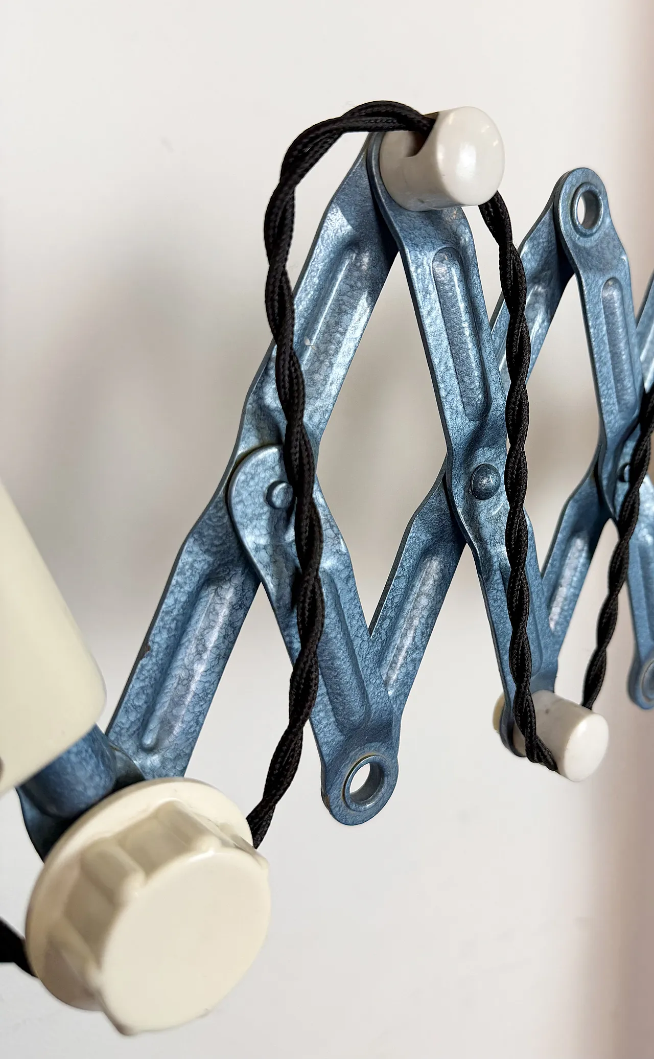 Industrial East German Scissor Lamp from Reif Dresden, 1950s 7