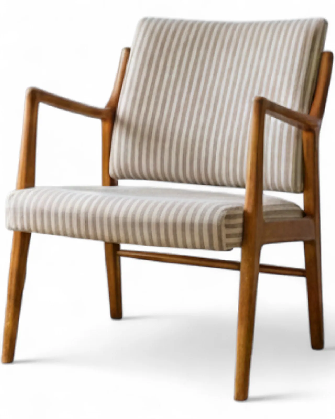 Swedish armchair  in birch, 1950s 12