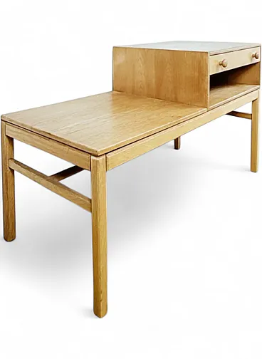 Telephone Bench Casino by Engström Myrstrand Swedish oak, 60s