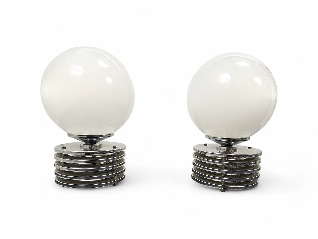 Pair of space age table lamps, 1970s 1