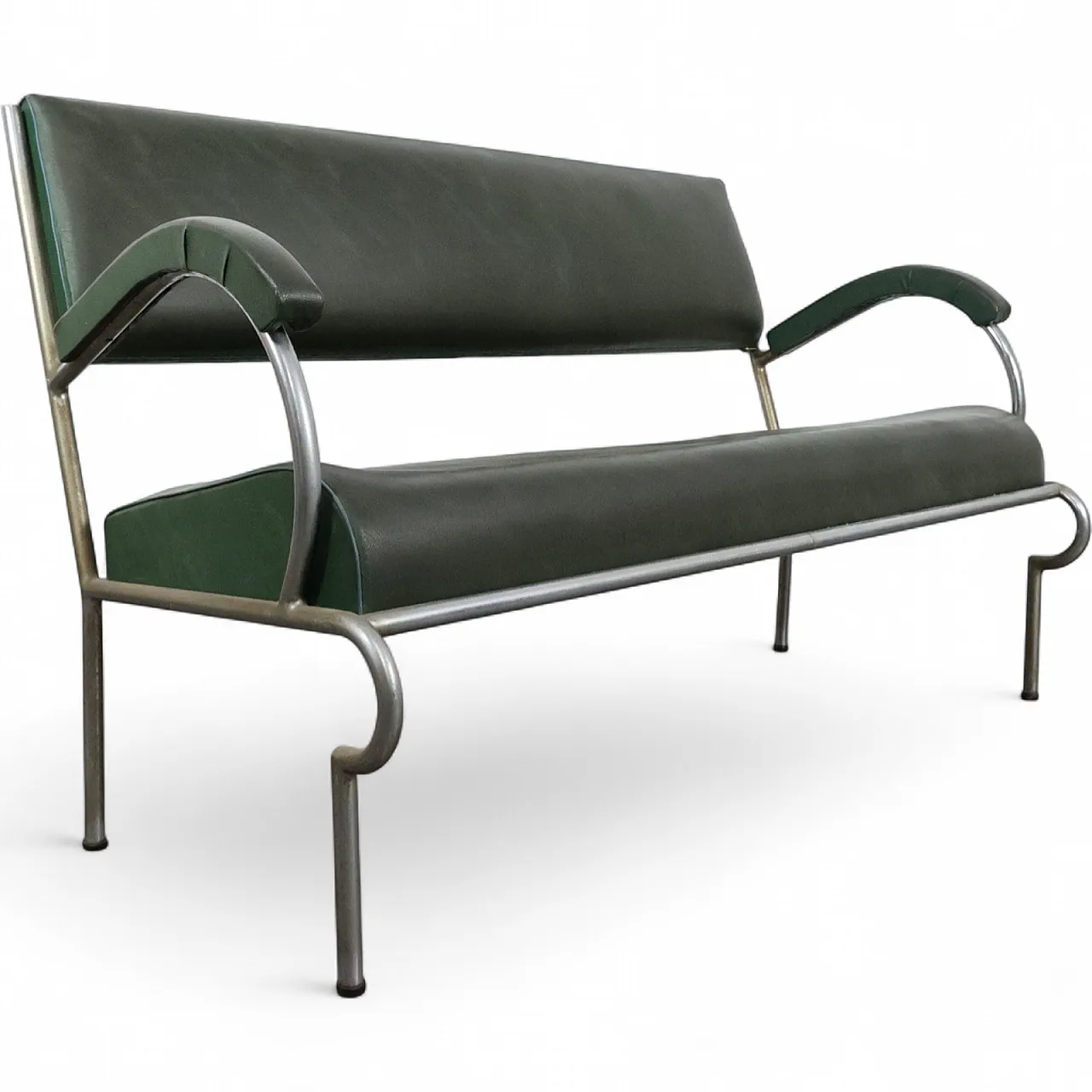 Bauhaus Cantilever sofa tubular steel, 1930s 14