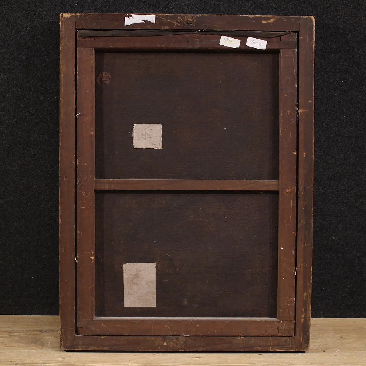 Dipinto spagnolo ritratto di gentiluomo, '700 10