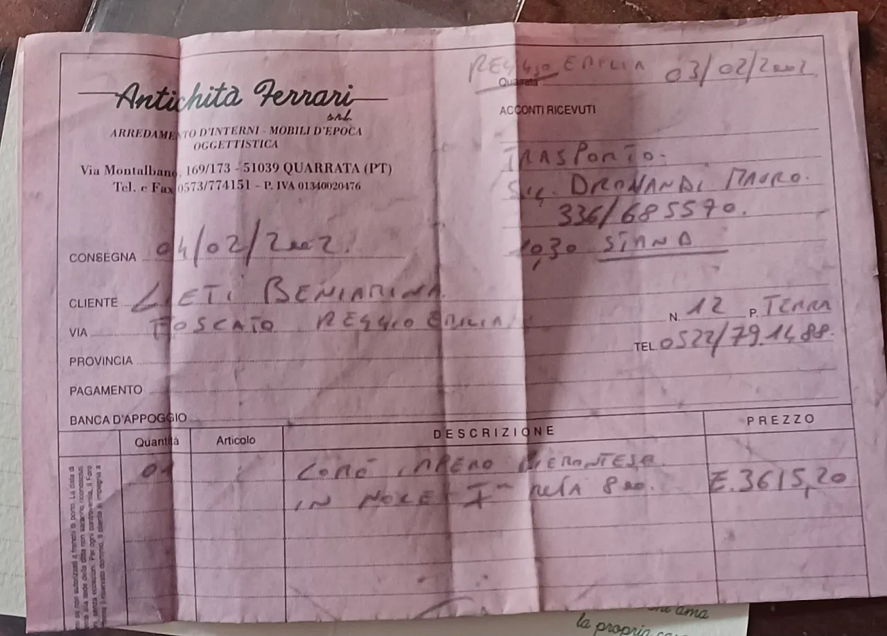 Comò prima, metà '800 3