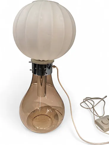 Space Age Birillo lamp attributed to Carlo Nason for Mazzega, 70s