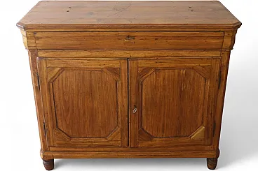Charles X sideboard in cappuccino maple woodd, early 19th century