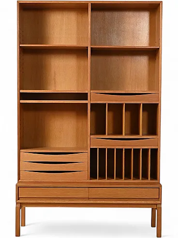 Libreria modulare in rovere di Marian Grabinski