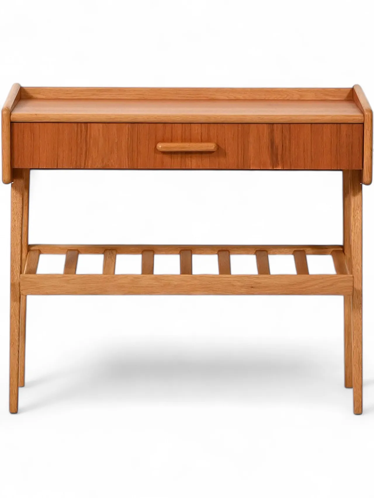 Comodino scandinavo con cassetto e portariviste 11