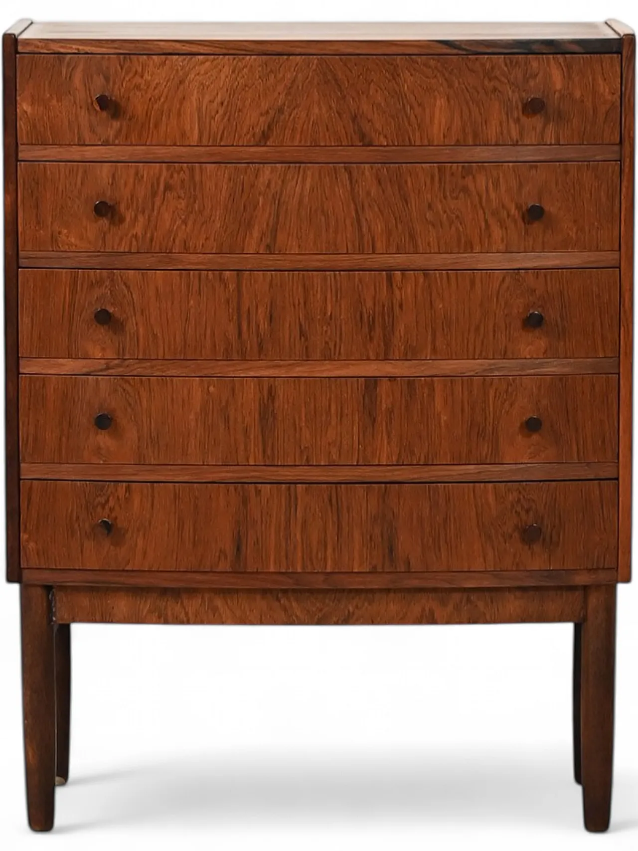 Danish rosewood chest of drawers from the 1960s 11