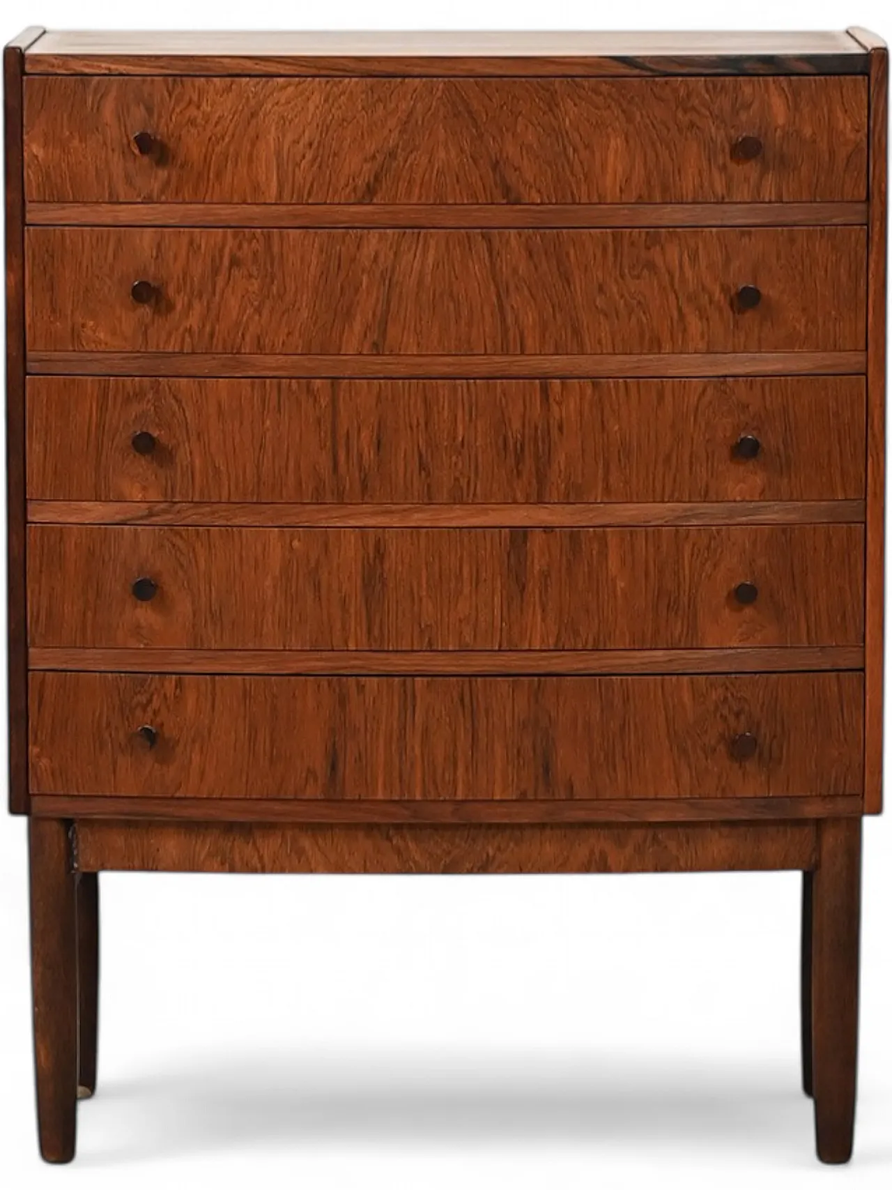 Danish rosewood chest of drawers from the 1960s 12