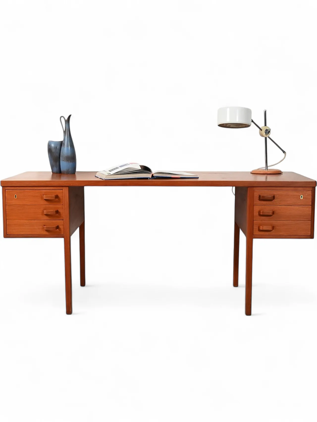 Teak desk by Nanna & Jørgen Ditzel 15