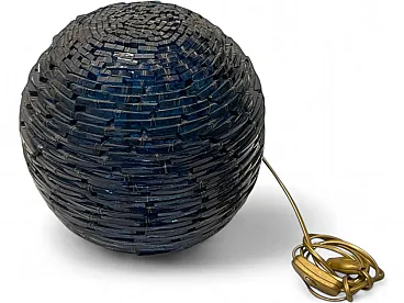 Glass mosaic lamp, Italy, 1960s