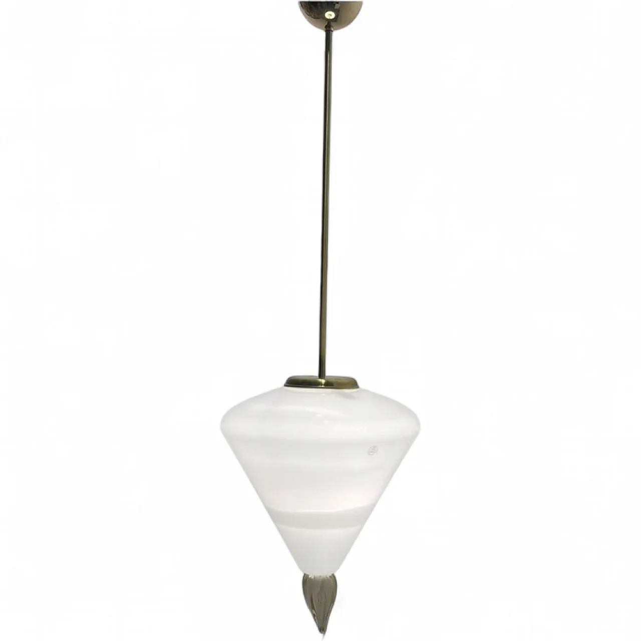 Murano glass pendant lamp, 1980s 15